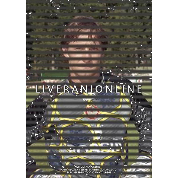 1998-1999- CREMONESE CALCIO RITIRO ESTIVO NELLA FOTO STEFANO RAZZETTI AG ALDO LIVERANI SAS