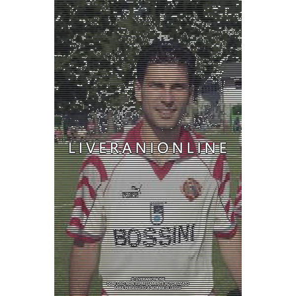 1998-1999- CREMONESE CALCIO RITIRO ESTIVO NELLA FOTO DRAZEN BRNCIC AG ALDO LIVERANI SAS