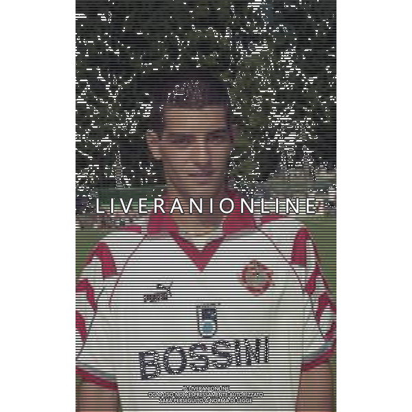 1998-1999- CREMONESE CALCIO RITIRO ESTIVO NELLA FOTO ALESSANDRO ZOPPETTI AG ALDO LIVERANI SAS