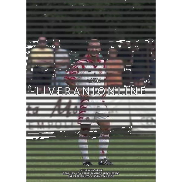 1998-1999- CREMONESE CALCIO RITIRO ESTIVO NELLA FOTO FAUSTO PIZZI AG ALDO LIVERANI SAS