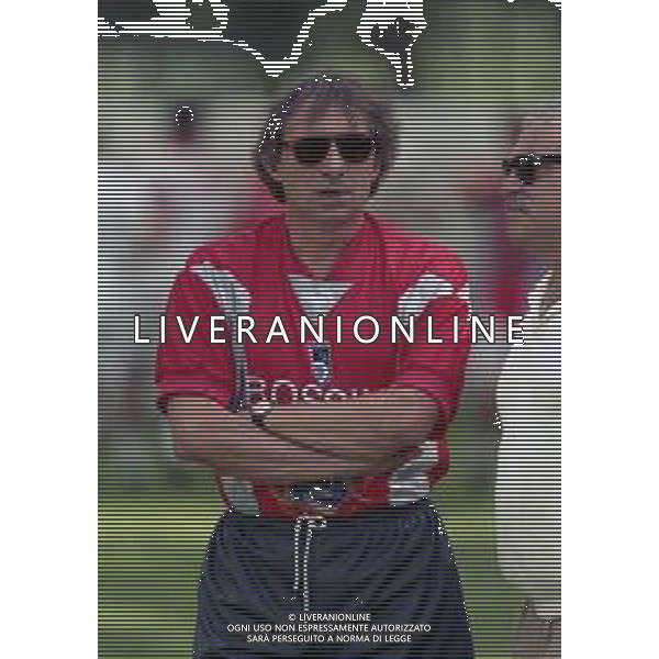 1998-1999- CREMONESE CALCIO RITIRO ESTIVO NELLA FOTO GIANPIERO MARINI ALLENATORE CREMONESE CALCIO AG ALDO LIVERANI SAS