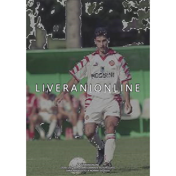 1998-1999- CREMONESE CALCIO RITIRO ESTIVO NELLA FOTO DRAZEN BRNCIC AG ALDO LIVERANI SAS