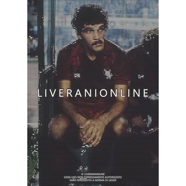 RETROSPETTIVA MICHEL VAN DE KORPUT CALCIATORE NELLA FOTO MICHEL VAN DE KORPUT CON LA MAGLIA DEL TORINO CALCIO AG ALDO LIVERANI SAS