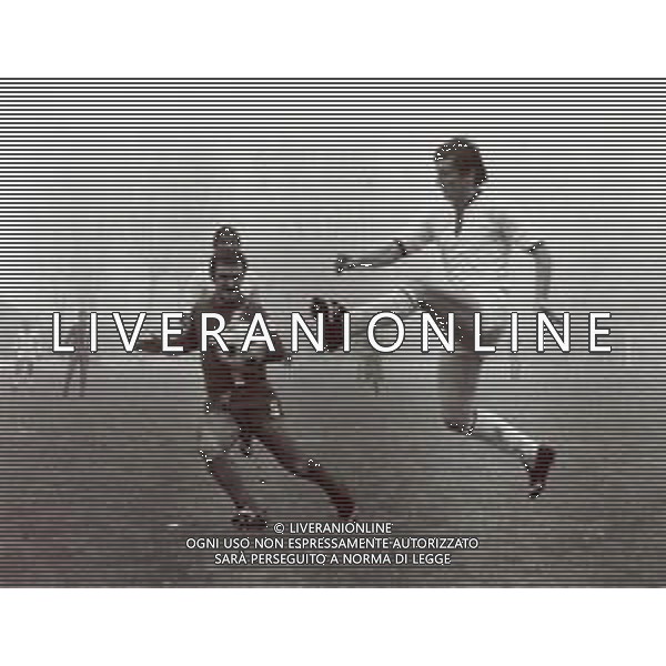 RETROSPETTIVA MASSIMO SILVA CALCIATORE NELLA FOTO MASSIMO SILVA AG ALDO LIVERANI SAS