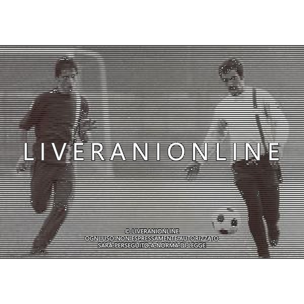 RETROSPETTIVA MASSIMO SILVA CALCIATORE NELLA FOTO MASSIMO SILVA AG ALDO LIVERANI SAS