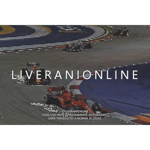 Sebastian Vettel (GER) Ferrari SF90. 22.09.2019. Formula 1 World Championship, Rd 15, Singapore Grand Prix, Marina Bay Street Circuit, Singapore, Race Day. AG ALDO LIVERANI SAS-ONLY ITALY