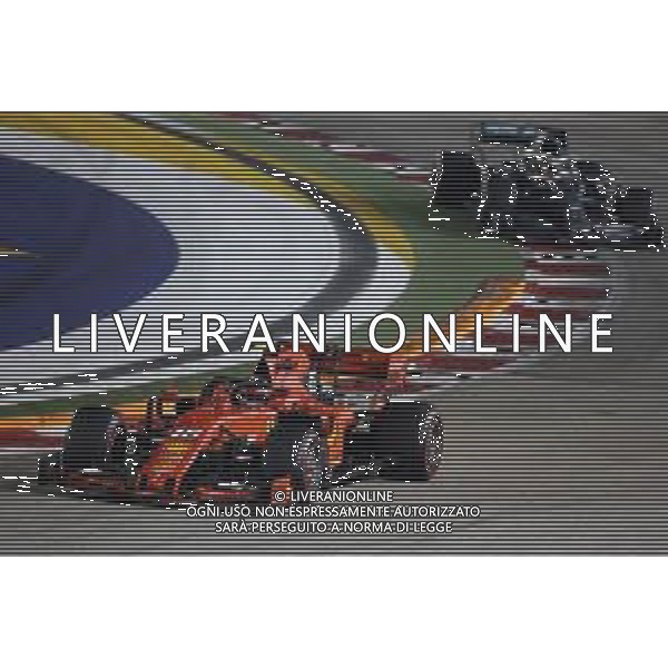 Charles Leclerc (FRA), Scuderia Ferrari 22.09.2019. Formula 1 World Championship, Rd 15, Singapore Grand Prix, Marina Bay Street Circuit, Singapore, Race Day. AG ALDO LIVERANI SAS-ONLY ITALY