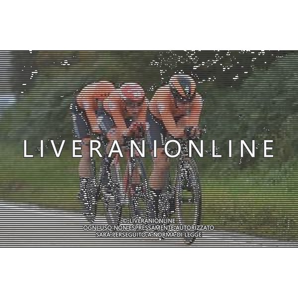 22-09-2019 World Championships Mixed Relay; 2019, Olanda; Brand, Lucinda; Markus, Riejanne; Pieters, Amy; - Mondiale Ciclismo Yorkshire 2019 Harrogate (GB) ©SIROTTI / AGENZIA ALDO LIVERANI SAS