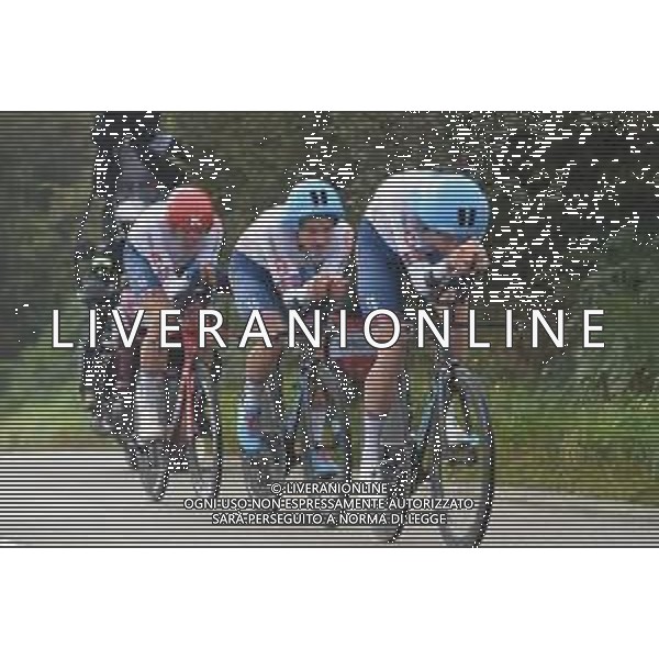 22-09-2019 World Championships Mixed Relay; 2019, Great Britain; Archibald, John; Bigham, Daniel; Tanfield, Harry; - Mondiale Ciclismo Yorkshire 2019 Harrogate (GB) ©SIROTTI / AGENZIA ALDO LIVERANI SAS
