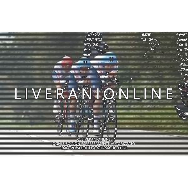 22-09-2019 World Championships Mixed Relay; 2019, Great Britain; Archibald, John; Bigham, Daniel; Tanfield, Harry; - Mondiale Ciclismo Yorkshire 2019 Harrogate (GB) ©SIROTTI / AGENZIA ALDO LIVERANI SAS
