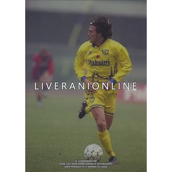 22-02-1998 VERONA-CAMPIONATO DI CALCIO SERIE B CHIEVO VERONA GENOA 0-1 NELLA FOTO MARCO ZAMBONI AG ALDO LIVERANI SAS