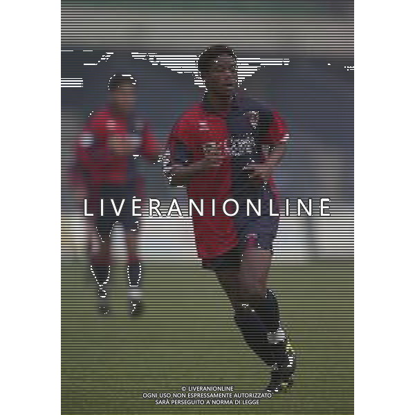 22-02-1998 VERONA-CAMPIONATO DI CALCIO SERIE B CHIEVO VERONA GENOA 0-1 NELLA FOTO MOHAMED KALLON AG ALDO LIVERANI SAS
