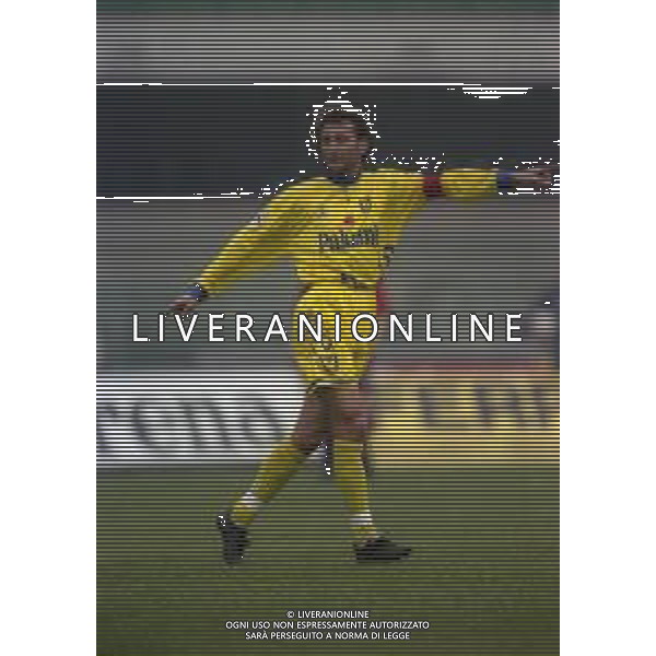 22-02-1998 VERONA-CAMPIONATO DI CALCIO SERIE B CHIEVO VERONA GENOA 0-1 NELLA FOTO LORENZO D\'ANNA AG ALDO LIVERANI SAS