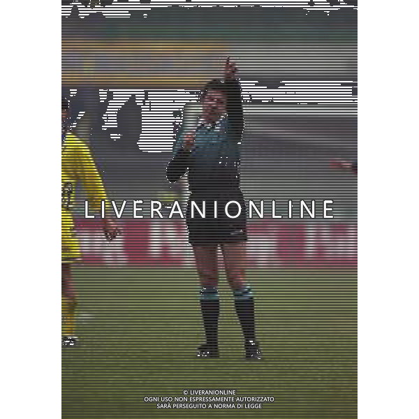 22-02-1998 VERONA-CAMPIONATO DI CALCIO SERIE B CHIEVO VERONA GENOA 0-1 NELLA FOTO ARBITRO LORENZO BRANZONI AG ALDO LIVERANI SAS