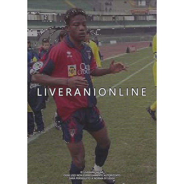 22-02-1998 VERONA-CAMPIONATO DI CALCIO SERIE B CHIEVO VERONA GENOA 0-1 NELLA FOTO MOHAMED KALLON AG ALDO LIVERANI SAS