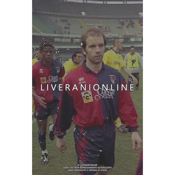 22-02-1998 VERONA-CAMPIONATO DI CALCIO SERIE B CHIEVO VERONA GENOA 0-1 NELLA FOTO FEDERICO GIAMPAOLO AG ALDO LIVERANI SAS