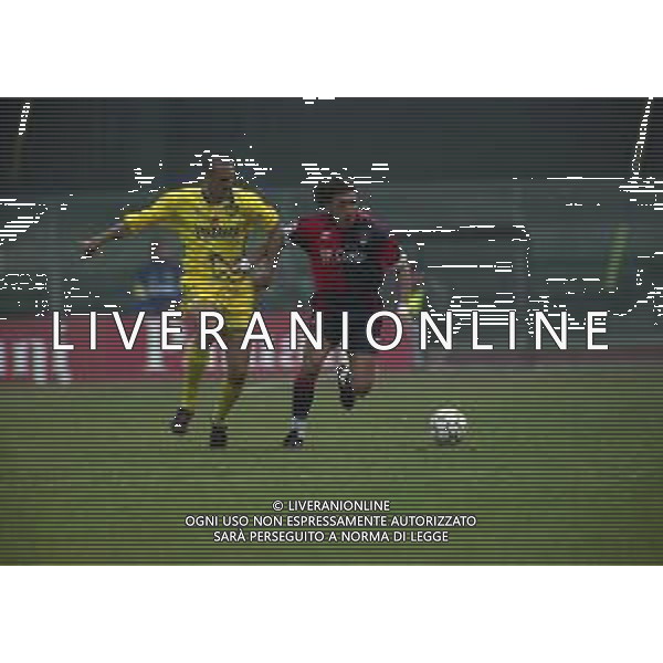 22-02-1998 VERONA-CAMPIONATO DI CALCIO SERIE B CHIEVO VERONA GENOA 0-1 NELLA FOTO IVANO BONETTI E FEDERICO COSSATO AG ALDO LIVERANI SAS