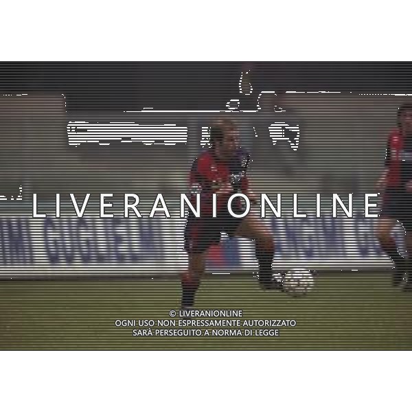 22-02-1998 VERONA-CAMPIONATO DI CALCIO SERIE B CHIEVO VERONA GENOA 0-1 NELLA FOTO FEDERICO GIAMPAOLO AG ALDO LIVERANI SAS