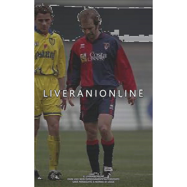 22-02-1998 VERONA-CAMPIONATO DI CALCIO SERIE B CHIEVO VERONA GENOA 0-1 NELLA FOTO FEDERICO GIAMPAOLO AG ALDO LIVERANI SAS
