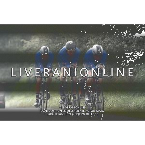 22-09-2019 World Championships Mixed Relay; 2019, Italia; Viviani, Elia; Affini, Edoardo; Martinelli, Davide; FOTO STEFANO SIROTTI-AG ALDO LIVERANI SAS