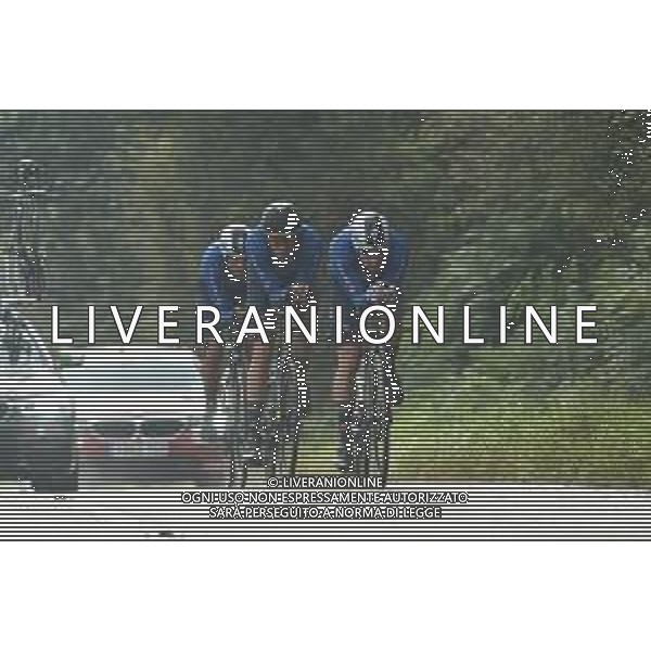 22-09-2019 World Championships Mixed Relay; 2019, Italia; Viviani, Elia; Affini, Edoardo; Martinelli, Davide; FOTO STEFANO SIROTTI-AG ALDO LIVERANI SAS