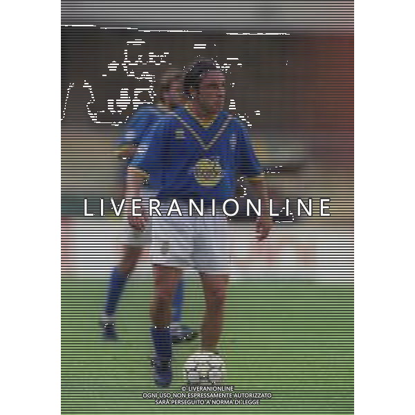 16-05 1999 VERONA CAMPIONATO DI CALCIO SERIE B CHIEVO -VERONA 2-0 NELLA FOTO CHRISTIAN BROCCHI AG ALDO LIVERANI SAS