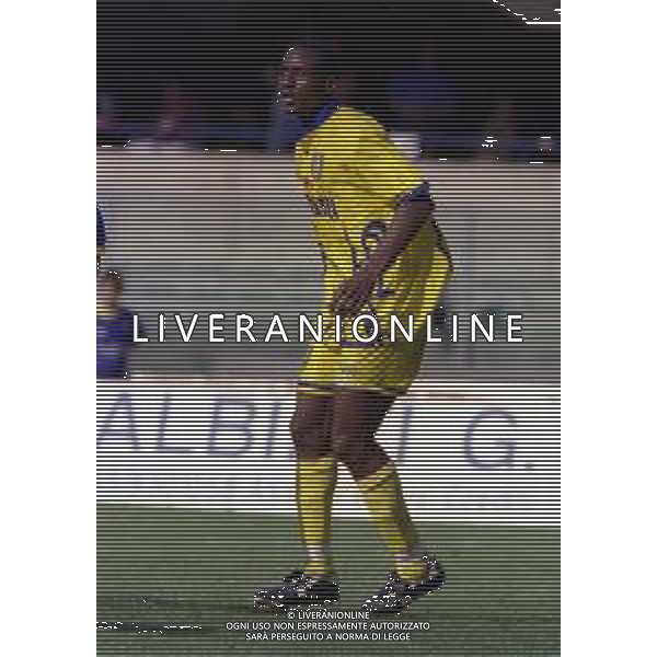 16-05 1999 VERONA CAMPIONATO DI CALCIO SERIE B CHIEVO -VERONA 2-0 NELLA FOTO Kewullay Conteh AG ALDO LIVERANI SAS