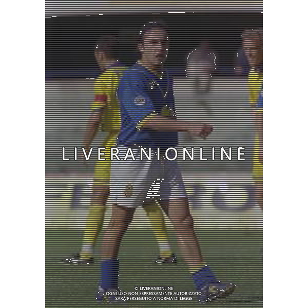 16-05 1999 VERONA CAMPIONATO DI CALCIO SERIE B CHIEVO -VERONA 2-0 NELLA FOTO CHRISTIAN BROCCHI AG ALDO LIVERANI SAS