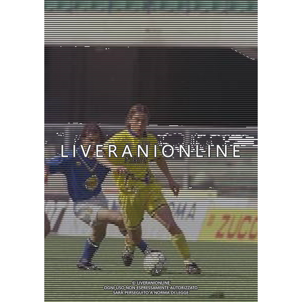 16-05 1999 VERONA CAMPIONATO DI CALCIO SERIE B CHIEVO -VERONA 2-0 NELLA FOTO DANIELE FRANCESCHINI AG ALDO LIVERANI SAS