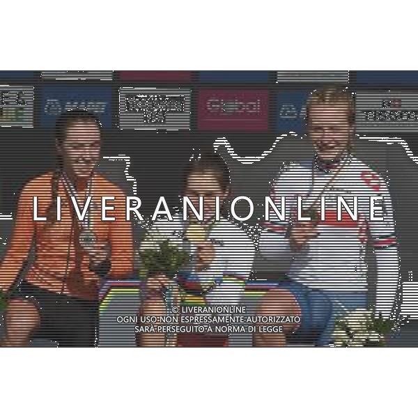 23-09-2019 World Championships Junior Women Cronometro; 2019, Russia; 2019, Olanda; 2019, Great Britain; Gareeva, Aigul; Van Anrooij, Shirin; Backstedt, Elynor; Harrogate; - Mondiale Ciclismo Donne Yorkshire 2019 Harrogate (GB) © SIROTTI / AGENZIA ALDO LIVERANI SAS