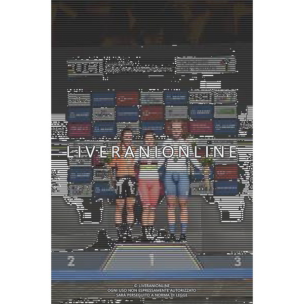 23-09-2019 World Championships Junior Women Cronometro; 2019, Russia; 2019, Olanda; 2019, Great Britain; Gareeva, Aigul; Van Anrooij, Shirin; Backstedt, Elynor; Harrogate; - Mondiale Ciclismo Donne Yorkshire 2019 Harrogate (GB) © SIROTTI / AGENZIA ALDO LIVERANI SAS