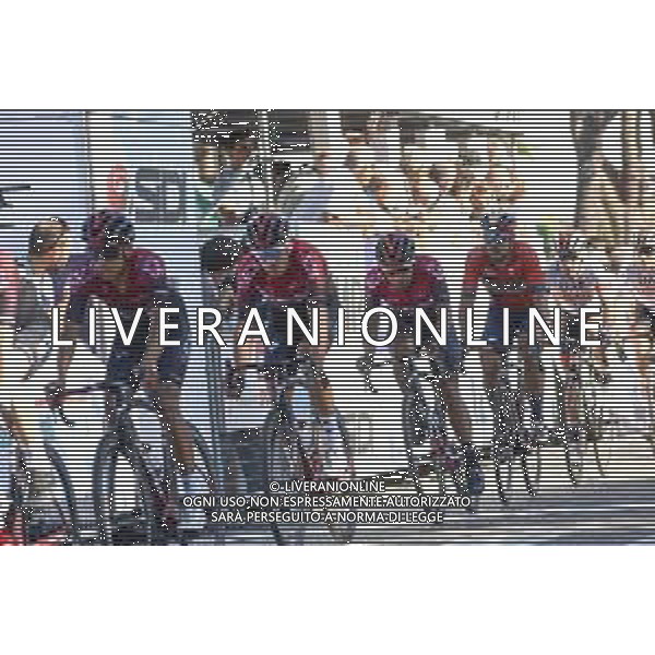 21-09-2019 Memorial Pantani; 2019, Team Ineos; 2019, Bahrain - Merida; Bernal Gomez, Arley; Moscon, Gianni; Narvaez, Jhonnatan; Colbrelli, Sonny; Cesenatico; © SIROTTI / AGENZIA ALDO LIVERANI SAS