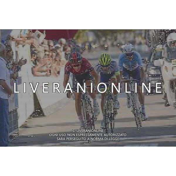 21-09-2019 Memorial Pantani; 2019, Team Ineos; 2019, Wanty - Gobert; 2019, Delko Marseille - Provence; Rosa, Diego; Martin, Guillaume; Guerin, Alexis; Cesenatico; © SIROTTI / AGENZIA ALDO LIVERANI SAS