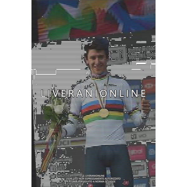 23-09-2019 World Championships Junior Man Cronometro; 2019, Italia; Tiberi, Antonio; Harrogate; - Mondiale Ciclismo Uomini Yorkshire 2019 Harrogate (GB) © SIROTTI / AGENZIA ALDO LIVERANI SAS