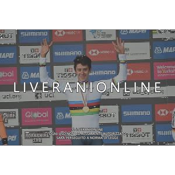 23-09-2019 World Championships Junior Man Cronometro; 2019, Italia; Tiberi, Antonio; Harrogate; - Mondiale Ciclismo Uomini Yorkshire 2019 Harrogate (GB) © SIROTTI / AGENZIA ALDO LIVERANI SAS