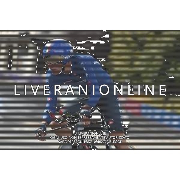 23-09-2019 World Championships Junior Man Cronometro; 2019, Italia; Piras, Andrea; Harrogate; - Mondiale Ciclismo Uomini Yorkshire 2019 Harrogate (GB) © SIROTTI / AGENZIA ALDO LIVERANI SAS