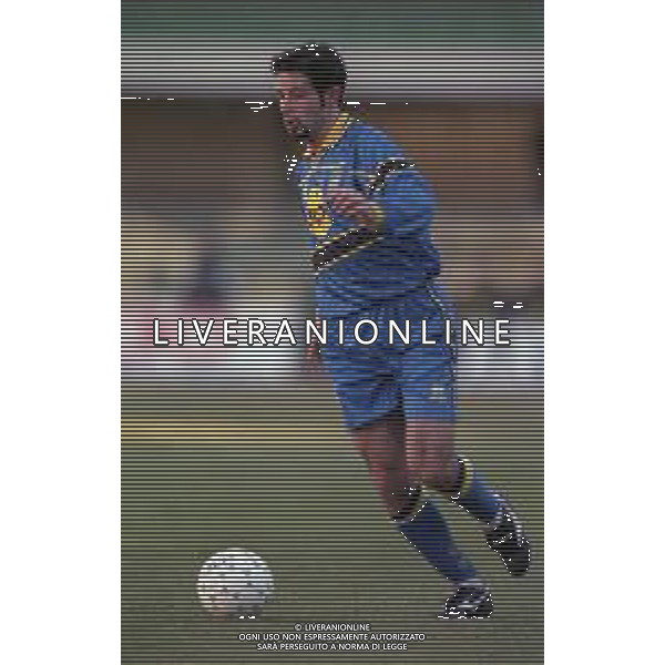 06-02-1999 VERONA-CAMPIONATO DI CALCIO SERIE B VERONA LUCCHESE 4-0 NELLA FOTO MARTINO MELIS AG ALDO LIVERANI SAS