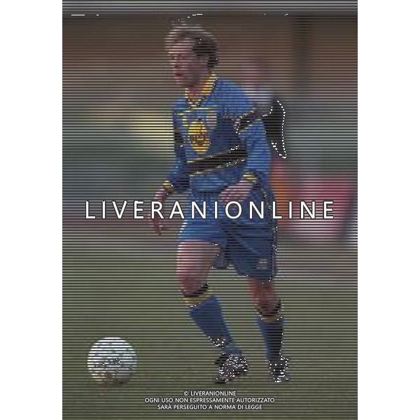 06-02-1999 VERONA-CAMPIONATO DI CALCIO SERIE B VERONA LUCCHESE 4-0 NELLA FOTO GIANLUCA FALSINI AG ALDO LIVERANI SAS
