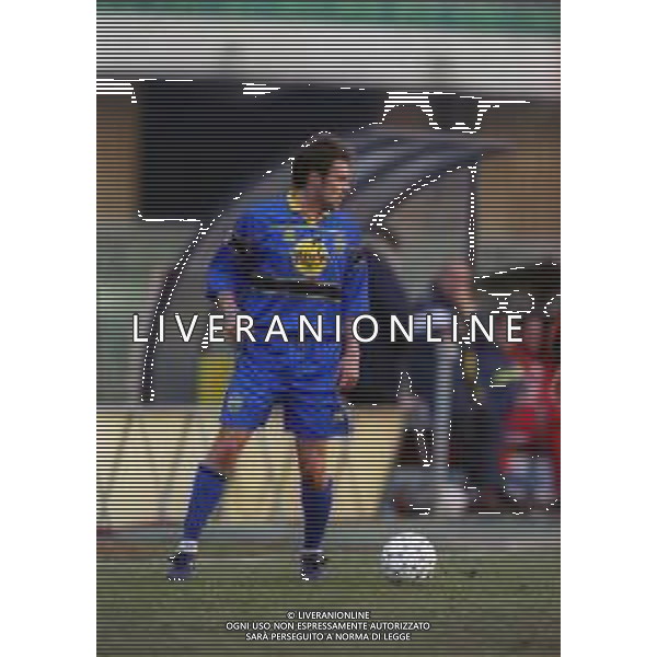 06-02-1999 VERONA-CAMPIONATO DI CALCIO SERIE B VERONA LUCCHESE 4-0 NELLA FOTO PAOLO FOGLIO AG ALDO LIVERANI SAS