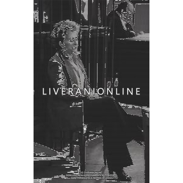 RETROSPETTIVA CAMILLA CEDERNA GIORNALISTA E SCRITTRICE NELLA FOTO CAMILLA CEDERNA IN TRIBUNALE A MILANO NELL\'ANNO 1980 AG ALDO LIVERANI SAS