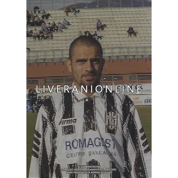 30-01-2000 COMO CAMPIONATO DI CALCIO SERIE C COMO SIENA NELLA FOTO ALESSANDRO COLASANTE AG ALDO LIVERANI SAS