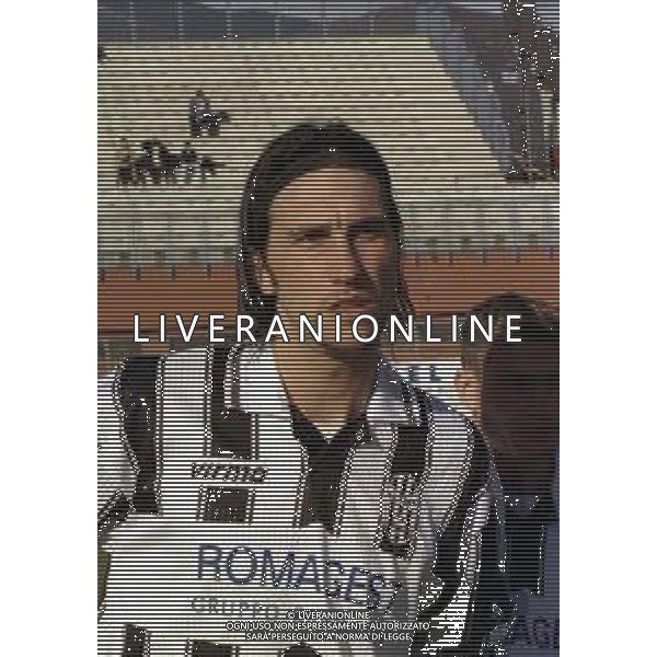 30-01-2000 COMO CAMPIONATO DI CALCIO SERIE C COMO SIENA NELLA FOTO ANDREA OROCINI AG ALDO LIVERANI SAS