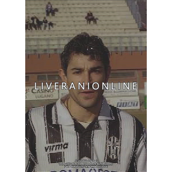 30-01-2000 COMO CAMPIONATO DI CALCIO SERIE C COMO SIENA NELLA FOTO CLAUDIO MACCHI AG ALDO LIVERANI SAS