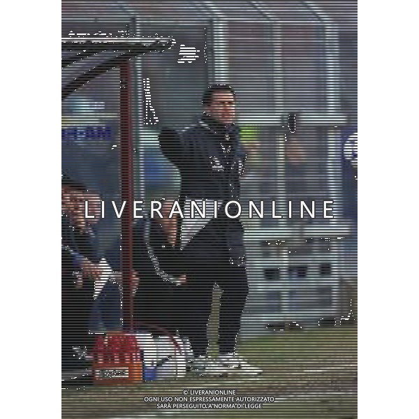 30-01-2000 COMO CAMPIONATO DI CALCIO SERIE C COMO SIENA NELLA FOTO ANTONIO SALA ALLENATORE SIENA CALCIO AG ALDO LIVERANI SAS