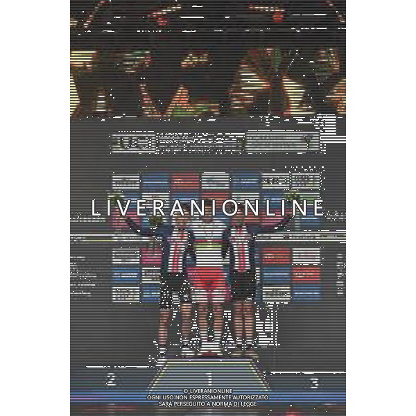 24-09-2019 World Championships U23 Cronometro; 2019, Danimarca; 2019, Usa; Bjerg, Mikkel; Mcnulty, Brandon; Garrison, Ian; Harrogate; FOTO STEFANO SIROTTI-AG ALDO LIVERANI SAS