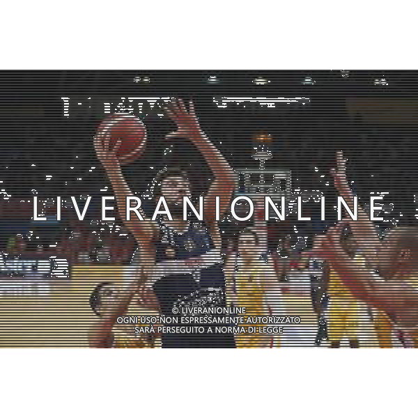 Carpegna Prosciutto Basket Pesaro vs Pompea Fortitudo Bologna Campionato di Basket Serie A 24/09/2019 nella foto: Fantinelli Matteo (Pompea Fortitudo Bologna) ©Claudio Zamagni/Agenzia Aldo Liverani Fantinelli Matteo(Pompea Fortitudo Bologna) during Italian Serie A Basketball match between Carpegna Prosciutto Basket Pesaro and and Pompea Fortitudo Bologna at Vitrifrigo Arena in Pesaro on September 24 2019 photo credit by Claudio Zamagni/Aldo Liverani Photo Agency / AGENZIA ALDO LIVERANI SAS