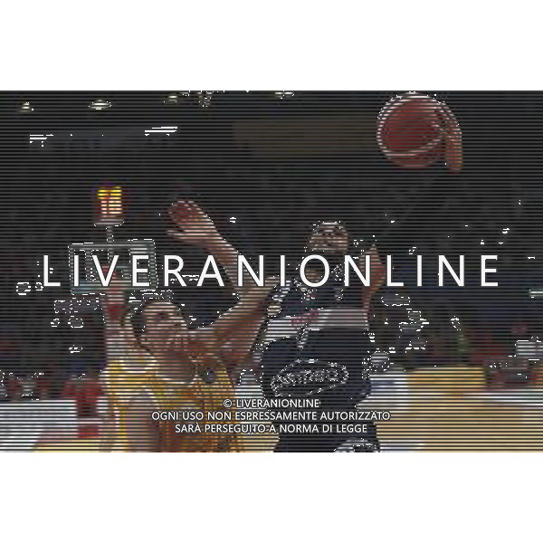 Carpegna Prosciutto Basket Pesaro vs Pompea Fortitudo Bologna Campionato di Basket Serie A 24/09/2019 nella foto: Robertson Kassius (Pompea Fortitudo Bologna) ©Claudio Zamagni/Agenzia Aldo Liverani Robertson Kassius(Pompea Fortitudo Bologna) during Italian Serie A Basketball match between Carpegna Prosciutto Basket Pesaro and and Pompea Fortitudo Bologna at Vitrifrigo Arena in Pesaro on September 24 2019 photo credit by Claudio Zamagni/Aldo Liverani Photo Agency / AGENZIA ALDO LIVERANI SAS