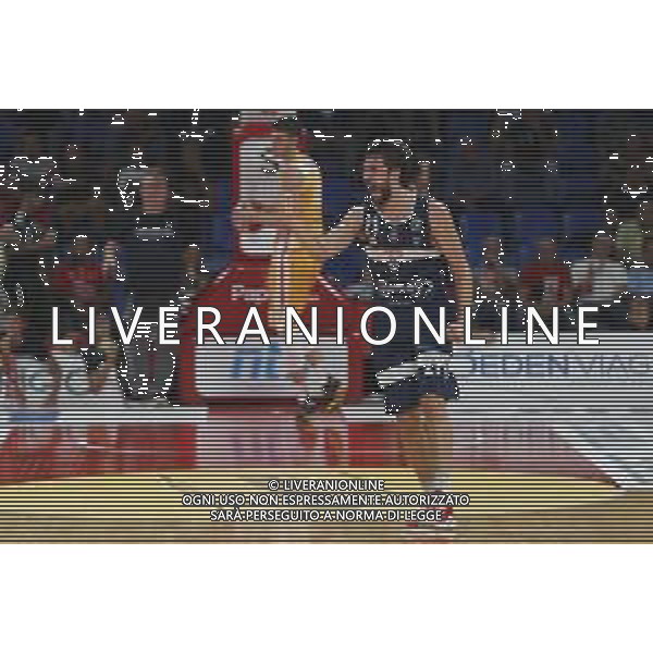 Carpegna Prosciutto Basket Pesaro vs Pompea Fortitudo Bologna Campionato di Basket Serie A 24/09/2019 nella foto: Esultanza Fantinelli Matteo(Pompea Fortitudo Bologna) ©Claudio Zamagni/Agenzia Aldo Liverani exultation of Fantinelli Matteo(Pompea Fortitudo Bologna) during Italian Serie A Basketball match between Carpegna Prosciutto Basket Pesaro and and Pompea Fortitudo Bologna at Vitrifrigo Arena in Pesaro on September 24 2019 photo credit by Claudio Zamagni/Aldo Liverani Photo Agency / AGENZIA ALDO LIVERANI SAS