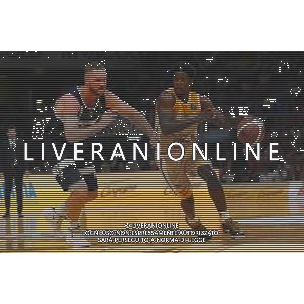 Carpegna Prosciutto Basket Pesaro vs Pompea Fortitudo Bologna Campionato di Basket Serie A 24/09/2019 nella foto: Barford Jaylen (Carpegna prosciutto Basket Pesaro) ©Claudio Zamagni/Agenzia Aldo Liverani Barford Jaylen (Carpegna prosciutto Basket Pesaro) during Italian Serie A Basketball match between Carpegna Prosciutto Basket Pesaro and and Pompea Fortitudo Bologna at Vitrifrigo Arena in Pesaro on September 24 2019 photo credit by Claudio Zamagni/Aldo Liverani Photo Agency/ AGENZIA ALDO LIVERANI SAS