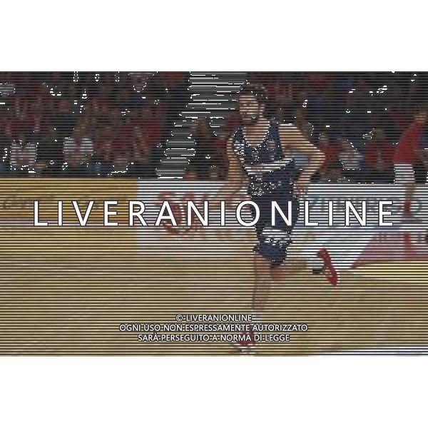 Carpegna Prosciutto Basket Pesaro vs Pompea Fortitudo Bologna Campionato di Basket Serie A 24/09/2019 nella foto: Fantinelli Matteo(Pompea Fortitudo Bologna) ©Claudio Zamagni/Agenzia Aldo Liverani Fantinelli Matteo(Pompea Fortitudo Bologna) during Italian Serie A Basketball match between Carpegna Prosciutto Basket Pesaro and and Pompea Fortitudo Bologna at Vitrifrigo Arena in Pesaro on September 24 2019 photo credit by Claudio Zamagni/Aldo Liverani Photo Agency/ AGENZIA ALDO LIVERANI SAS
